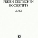 Jahrbuch des Freien Deutschen Hochstifts 2022