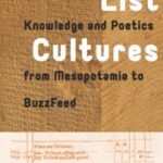 List Cultures: Knowledge and Poetics from Mesopotamia to BuzzFeed