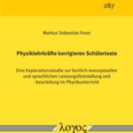 Physiklehrkräfte korrigieren Schülertexte