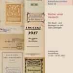 Bücher unter Verdacht - NS-Raub- und Beutegut an der SUB Göttingen