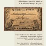 Catalogus Ad Collectionem Materiae Medicae in Academia Georgia Augusta - Katalog Der Pharmakognostischen Sammlung Der Georg-August-Universität Göttingen in Quo Medicamenta, officinalia, Simplicia (Mineralia, Vegetabilia Et Animalia) Eorumque Partes in Medicinae officinis Usu Accurate Describuntur. Cum Descriptiones Selectae Plantarum: Cupressaceae, Ericaceae Et Rheum