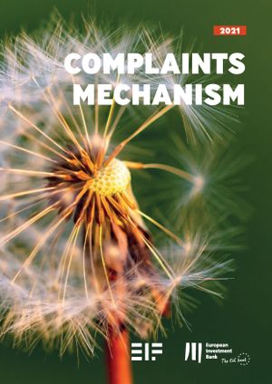 EIB Complaints Mechanism Report 2021