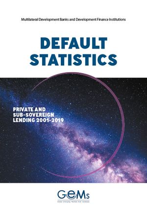 Default statistics: Private and sub-sovereign lending 2001-2019