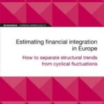 EIB Working Paper 2022/15 - Estimating financial integration in Europe: How to separate structural trends from cyclical fluctuations