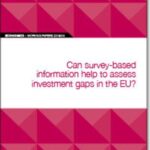 EIB Working Papers 2019/04 - Can survey-based information help to assess investment gaps in the EU?