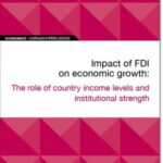 EIB Working Papers 2020/02 - Impact of FDI on economic growth: The role of country income levels and institutional strength