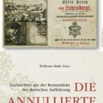 Die annullierte Literatur: Nachrichten aus der Romanlücke der deutschen Aufklärung