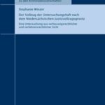 Der Vollzug der Untersuchungshaft nach dem Niedersächsischen Justizvollzugsgesetz - eine Untersuchung aus verfassungsrechtlicher und verfahrensrechtlicher Sicht