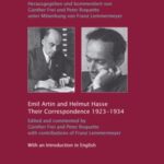 Emil Artin und Helmut Hasse - Die Korrespondenz 1923-1934
