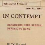 In Contempt: Defending Free Speech, Defeating HUAC