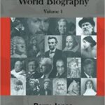 Dictionary of World Biography: 1st Edition