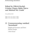 Chapter 13 Commemorating vanished ‘homelands’