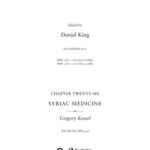 Chapter Twenty-six Syriac Medicine