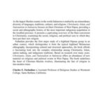 Christianity, Islam and Nationalism in Indonesia