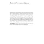 Contested Governance in Japan