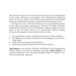 Developments in the Call Centre Industry