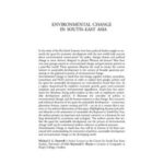 Environmental Change in South-East Asia