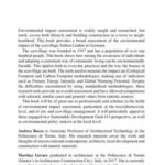 The Environmental Impact of Sieben Linden Ecovillage