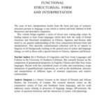 Functional Structure(s), Form and Interpretation