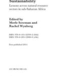 Governance for Justice and Environmental Sustainability