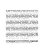 Industrial Relations in Schools