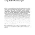 Labour Contracts and Labour Relations in Early Modern Central Japan