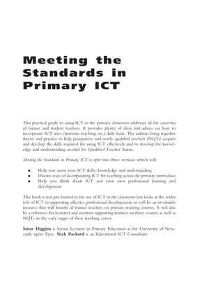 Meeting the Standards in Primary ICT