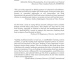 Multifunctional Land Uses in Africa