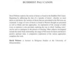 The Philosophy of Desire in the Buddhist Pali Canon