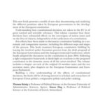 Policy-Making Processes and the European Constitution