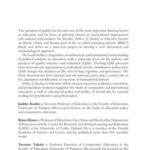 Politics of Quality in Education