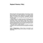 Regional Monetary Policy