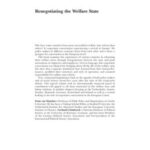 Renegotiating the Welfare State