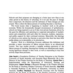 Teachers' Work in a Globalizing Economy