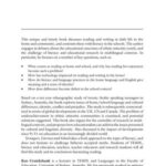 Teenagers, Literacy and School