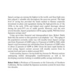 Understanding Japanese Savings