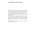 Unpaid Work and the Economy