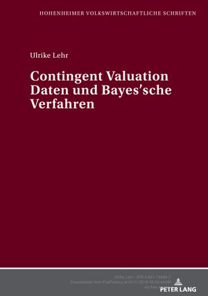 Contingent Valuation Daten und Bayes’sche Verfahren