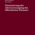 Finanzierung der Altersversorgung des oeffentlichen Dienstes