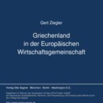 Griechenland in der Europaeischen Wirtschaftsgemeinschaft