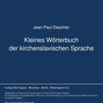 Kleines Woerterbuch der kirchenslavischen Sprache: Band 206