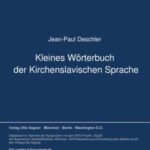Kleines Woerterbuch der Kirchenslavischen Sprache: Band 425