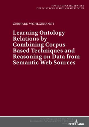 Learning Ontology Relations by Combining Corpus-Based Techniques and Reasoning on Data from Semantic Web Sources