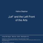 Lef and the Left Front of the Arts