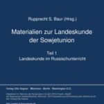 Materialien zur Landeskunde der Sowjetunion: Teil 1: Landeskunde im Russischunterricht