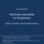 Nominale Adverbiale im Russischen