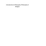 INTRODUCTION TO PHILOSOPHY:  PHILOSOPHY OF RELIGION