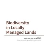 Biodiversity in Locally Managed Lands